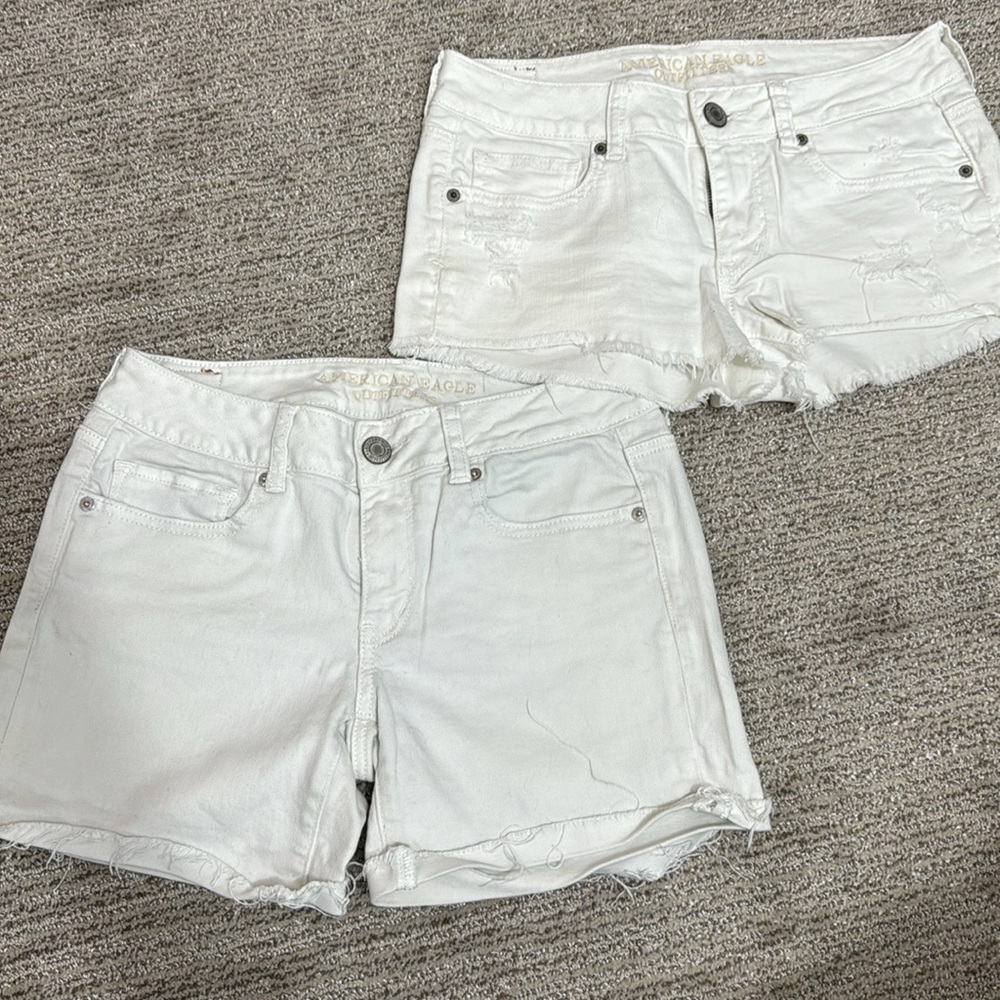 American Eagle Outfitters Bundle White Shorts